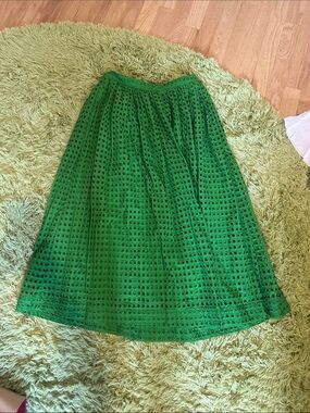 Kate Spade for target green eyelet skirt xs